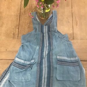 Free People Apron Dress